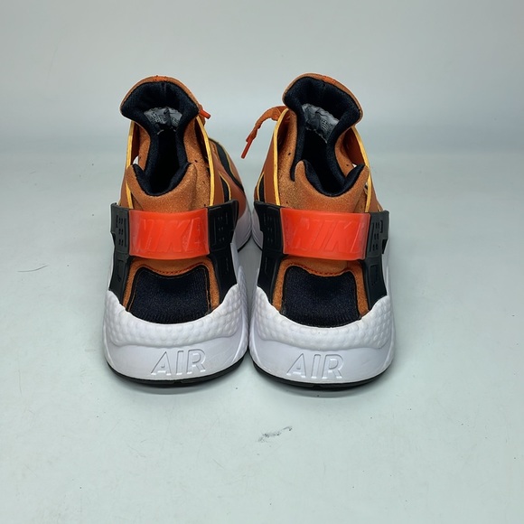 Nike Air Huarache "Hot Curry" Orange Black White DO6694-800 Mens marked - Picture 4 of 6
